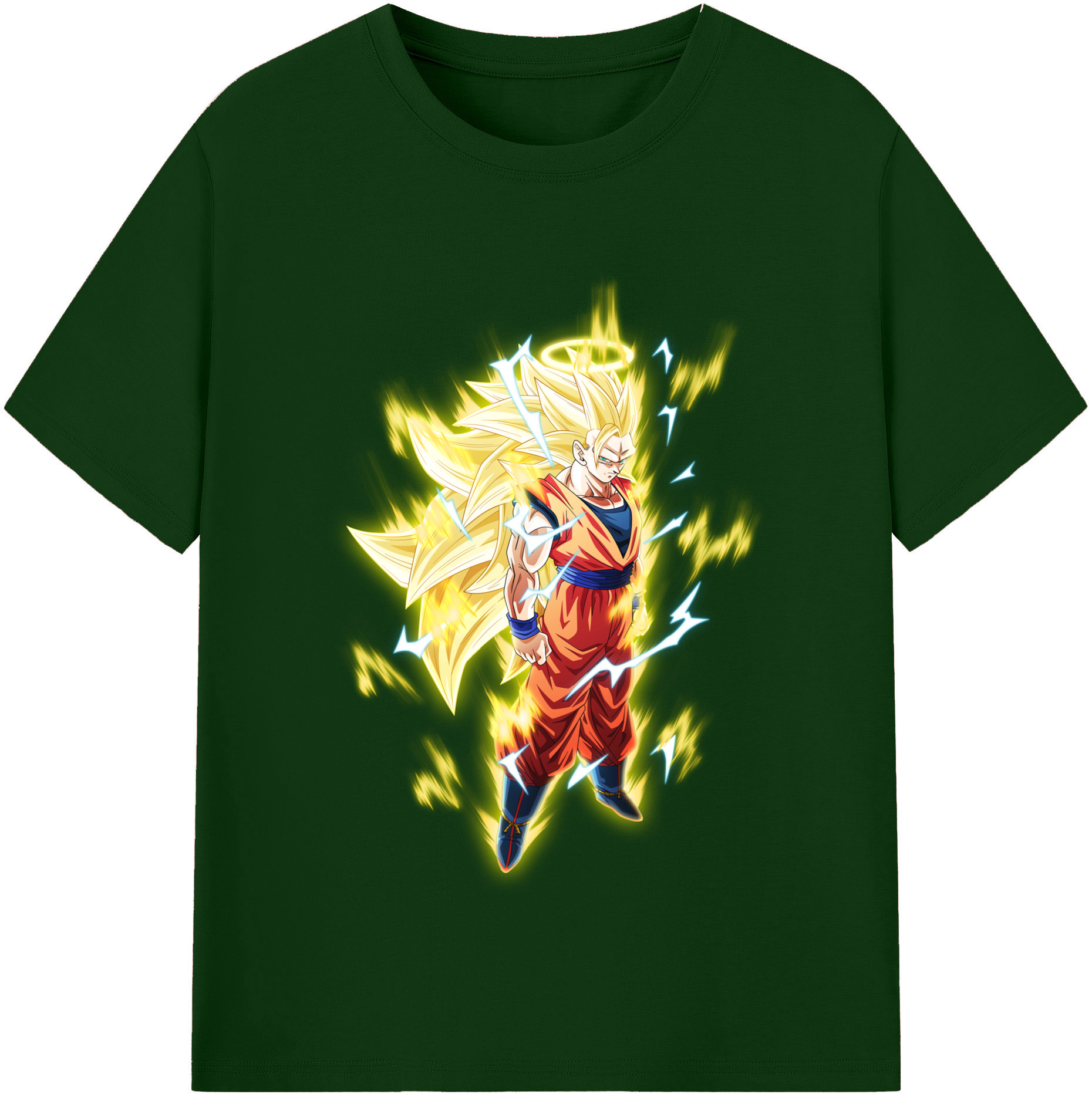 （画像用） ドラゴンボール 孫悟空（そん ごくう）Son Goku カカロット DRAGON BALL Kakarotto 綿100％半袖Tシャツ（フロントプリント）
